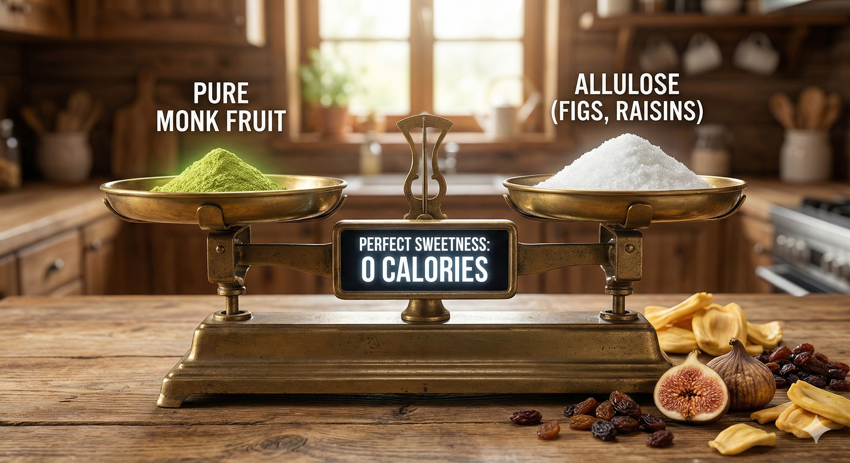 Balancing Monk Fruit with Allulose - 0 Calories